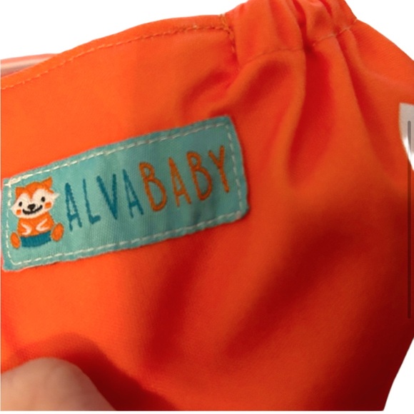 👍*GUC* ALVA BABY Cloth diaper - pocket - Fox 🦊 - Inserts included - Picture 4 of 8